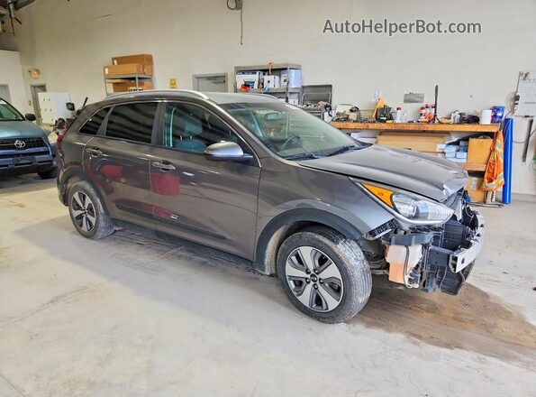 KNDCB3LC6H5064573 2017 KIA NIRO Gray Передня права чверть
