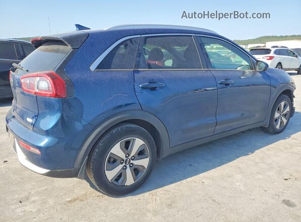 KNDCB3LC6H5090011 2017 KIA NIRO Синий Задняя правая четверть