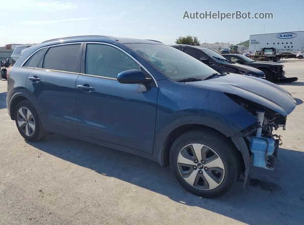 KNDCB3LC6H5090011 2017 KIA NIRO Синий Передняя правая четверть