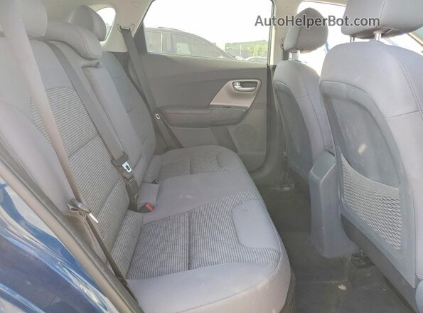KNDCB3LC6H5090011 2017 KIA NIRO Синий Вид задней части салона
