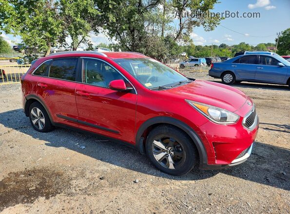 KNDCB3LC6H5094141 2017 KIA NIRO Красный Передняя правая четверть