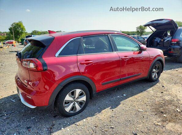 KNDCB3LC6H5094141 2017 KIA NIRO Красный Задняя правая четверть