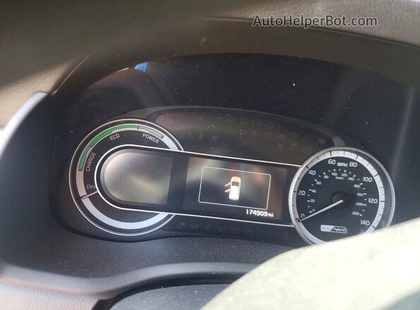 KNDCB3LC6J5202151 2018 KIA NIRO Gray ხელსაწყოთა პანელის ხედი