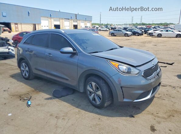 KNDCB3LC6J5202151 2018 KIA NIRO Gray წინა მარჯვენა