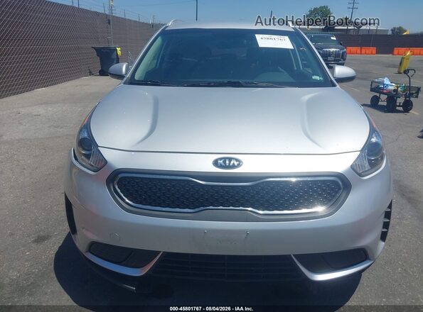 KNDCB3LC6K5267003 2019 KIA NIRO Silver ხელსაწყოთა პანელის ხედი