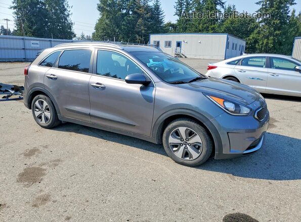 KNDCB3LC7H5083035 2017 KIA NIRO Gray Առջևի աջ