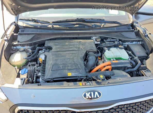 KNDCB3LC7H5083035 2017 KIA NIRO Gray Շարժիչի բաժամունքի տեսք