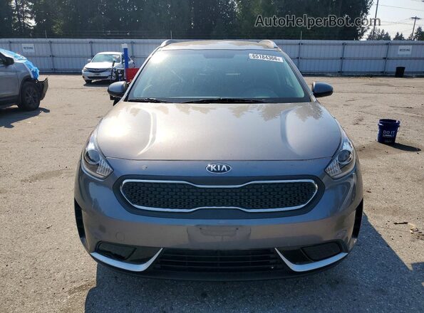 KNDCB3LC7H5083035 2017 KIA NIRO Gray Դիմացի տեսք