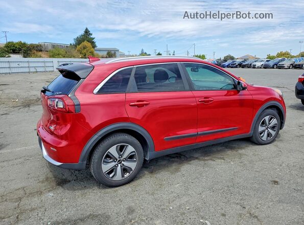 KNDCB3LC7H5101257 2017 KIA NIRO Red Trasero derecho