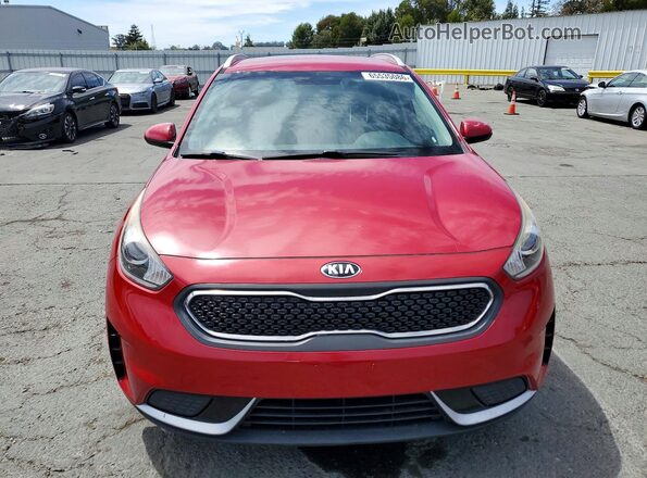 KNDCB3LC7H5101257 2017 KIA NIRO Red Vista frontal