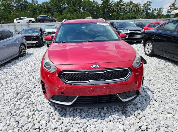 KNDCB3LC7J5157933 2018 KIA NIRO Красный Вид спереди