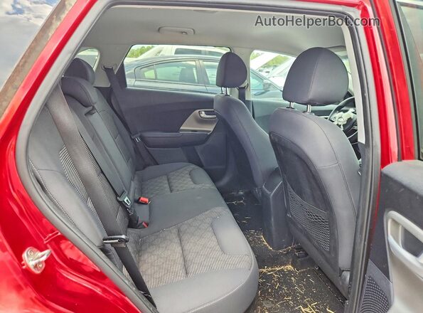 KNDCB3LC7J5157933 2018 KIA NIRO Красный Вид задней части салона