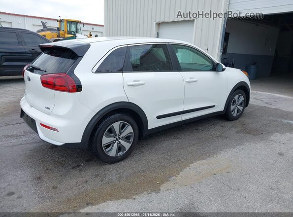 KNDCB3LC7J5158256 2018 KIA NIRO White Trasero derecho