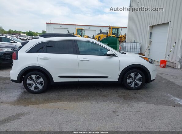KNDCB3LC7J5158256 2018 KIA NIRO White Vista interior trasera