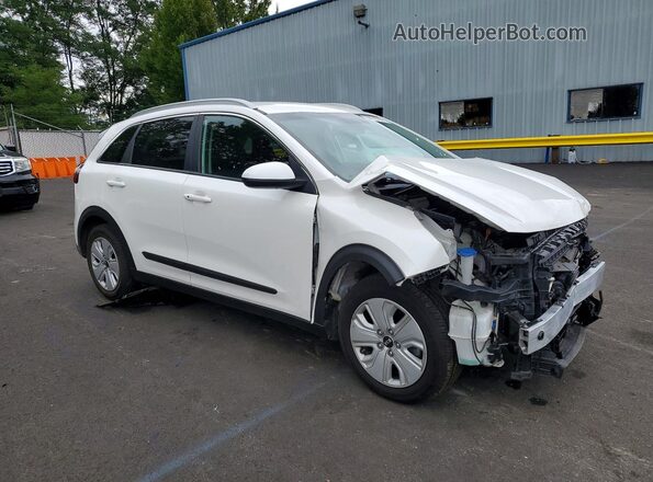 KNDCB3LC7K5264305 2019 KIA NIRO Белый Передняя правая четверть