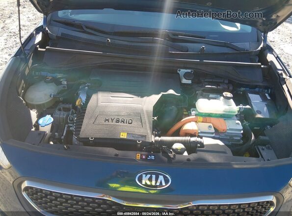 KNDCB3LC7K5346681 2019 KIA NIRO Blue Widok z tyłu