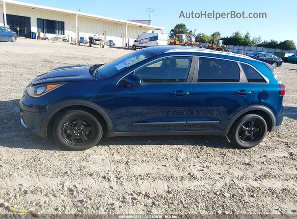 KNDCB3LC7K5346681 2019 KIA NIRO Blue Widok wnętrza 360 stopni