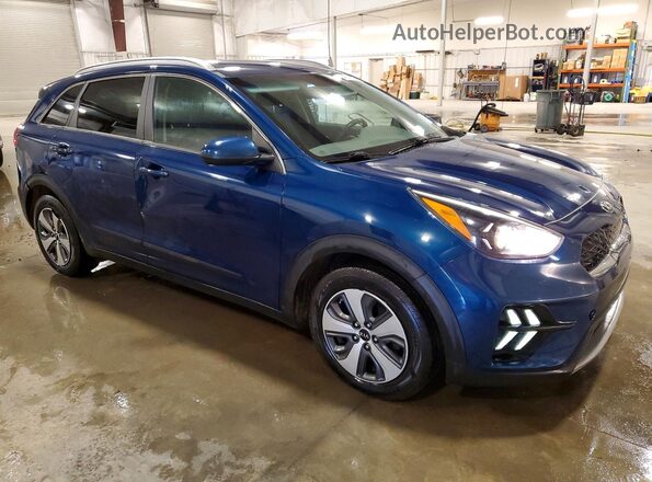 KNDCB3LC7M5464264 2021 KIA NIRO Blue Front right