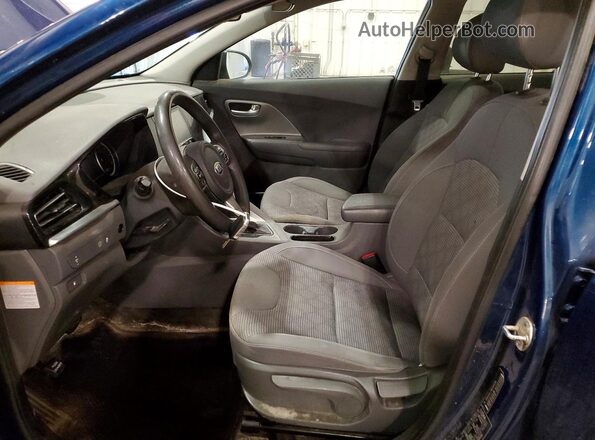 KNDCB3LC7M5464264 2021 KIA NIRO Blue Front interior view