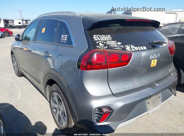 KNDCB3LC7N5518681 2022 KIA NIRO Серый Задняя левая четверть