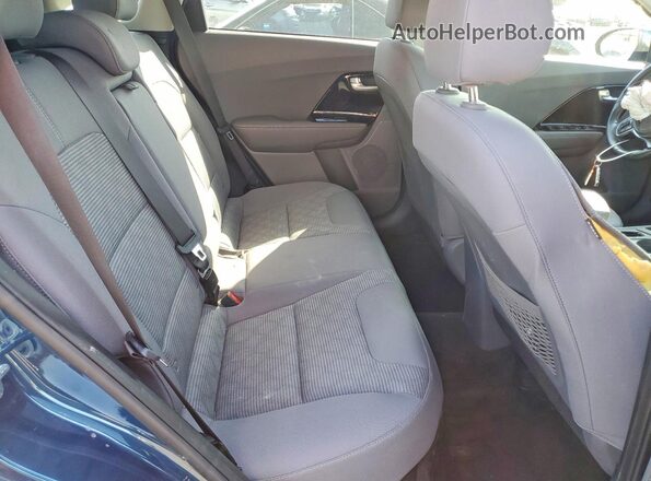 KNDCB3LC7N5548568 2022 KIA NIRO Blue უკანა სალონის ხედი