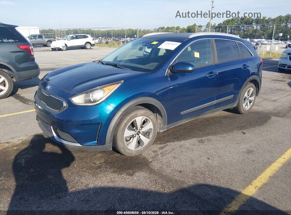 KNDCB3LC8H5074389 2017 KIA NIRO Blue Front left