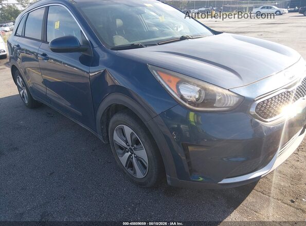 KNDCB3LC8H5074389 2017 KIA NIRO Blue Front view