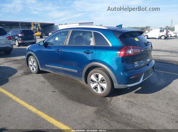 KNDCB3LC8H5074389 2017 KIA NIRO Blue Rear left