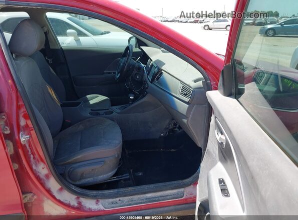 KNDCB3LC8J5123550 2018 KIA NIRO Красный Вид салона спереди