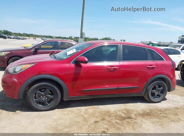 KNDCB3LC8J5123550 2018 KIA NIRO Красный Панорамный вид салона 360°