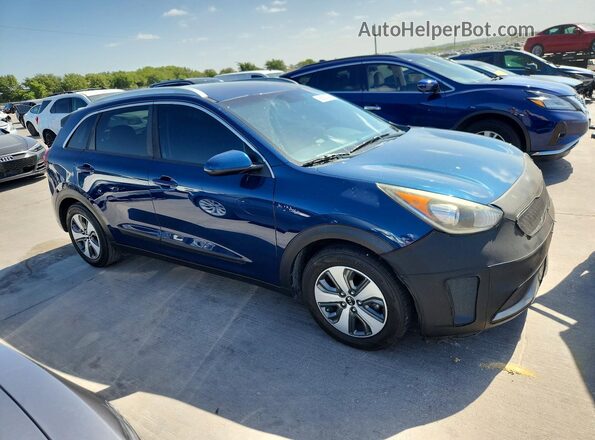 KNDCB3LC8J5200739 2018 KIA NIRO Blue Front right