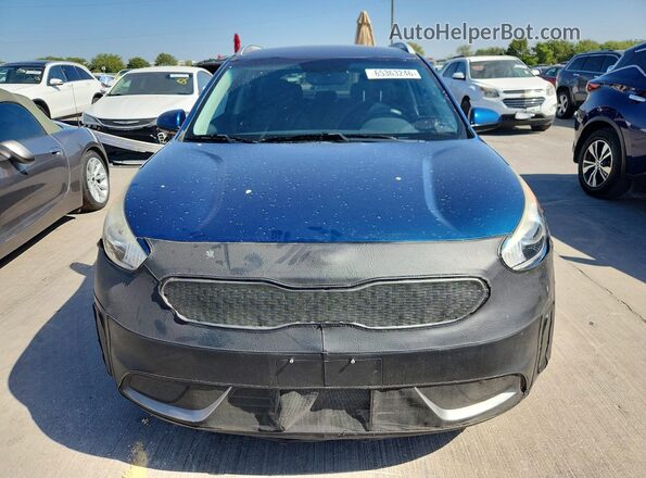 KNDCB3LC8J5200739 2018 KIA NIRO Blue Front view
