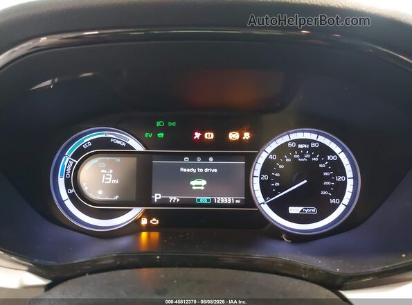 KNDCB3LC8L5359845 2020 KIA NIRO Silver უკანა სავარძლების ხედი