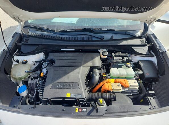 KNDCB3LC8L5362213 2020 KIA NIRO Белый Вид подкапотного пространства