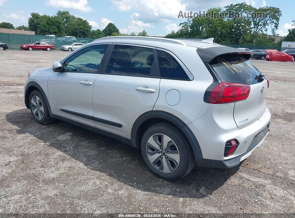 KNDCB3LC8L5396071 2020 KIA NIRO Silver Հետևի ձախ