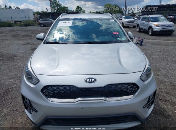 KNDCB3LC8L5396071 2020 KIA NIRO Silver Սարքավորումների վահանակի տեսք