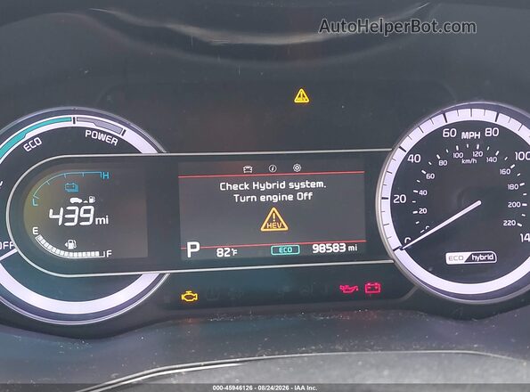 KNDCB3LC8L5396071 2020 KIA NIRO Silver 