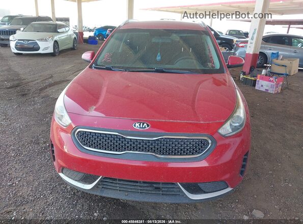 KNDCB3LC9J5164639 2018 KIA NIRO Red Vista frontal