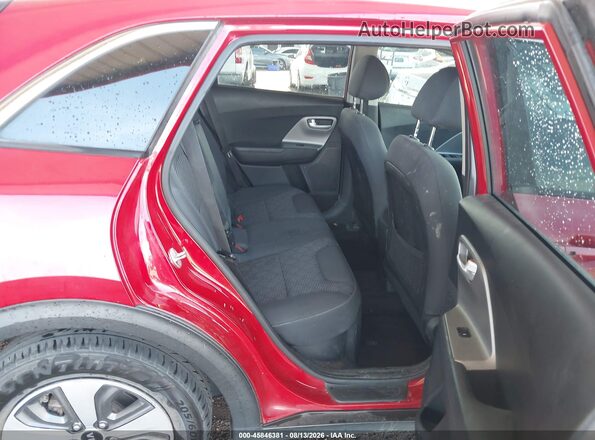 KNDCB3LC9J5164639 2018 KIA NIRO Red Vista de la etiqueta del VIN