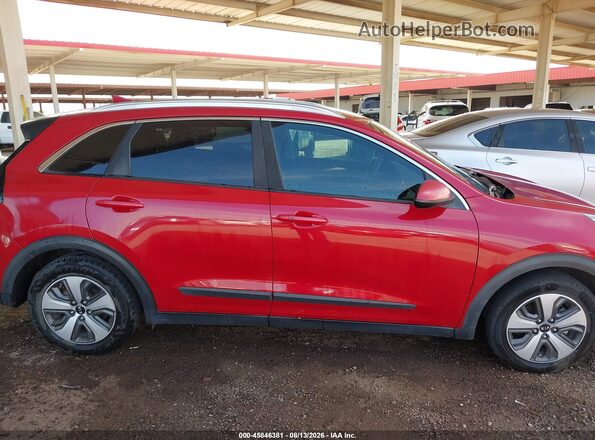 KNDCB3LC9J5164639 2018 KIA NIRO Red Vista interior trasera
