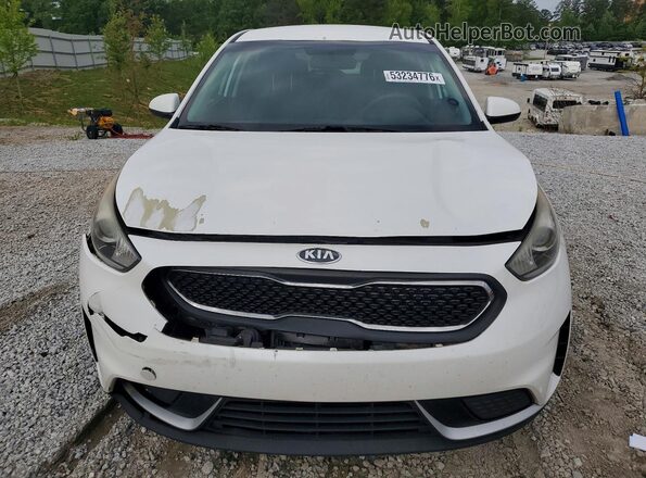 KNDCB3LC9J5203911 2018 KIA NIRO Белый Вид спереди