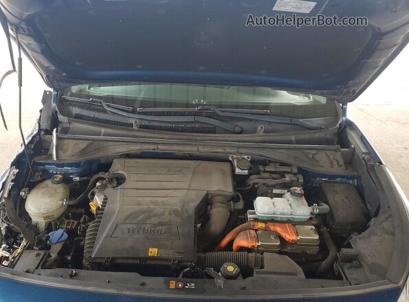 KNDCB3LC9K5252110 2019 KIA NIRO Blue Vista interior trasera