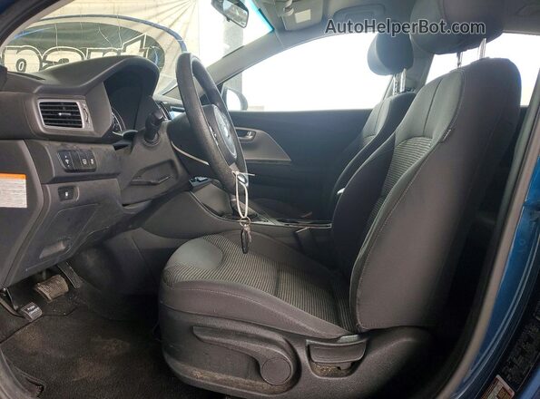 KNDCB3LC9K5252110 2019 KIA NIRO Blue Vista interior delantera