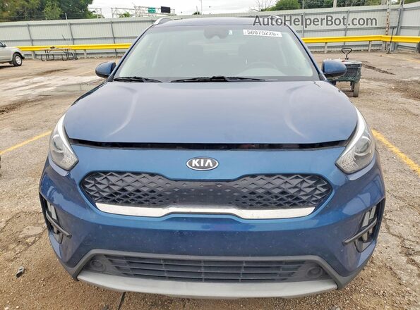 KNDCB3LC9L5438912 2020 KIA NIRO Blue Widok z przodu