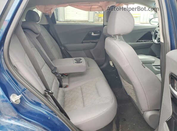 KNDCB3LC9L5438912 2020 KIA NIRO Blue Widok tylnych siedzeń