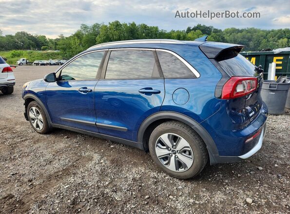 KNDCB3LCXH5074829 2017 KIA NIRO Синий Задняя левая четверть