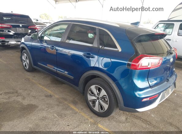KNDCB3LCXH5101477 2017 KIA NIRO Blue Rear left