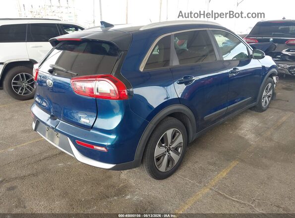 KNDCB3LCXH5101477 2017 KIA NIRO Blue Rear right