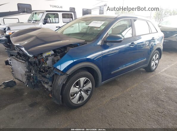 KNDCB3LCXH5101477 2017 KIA NIRO Blue Front left