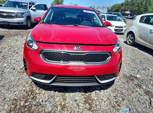 KNDCB3LCXJ5124117 2018 KIA NIRO Red Vista frontal